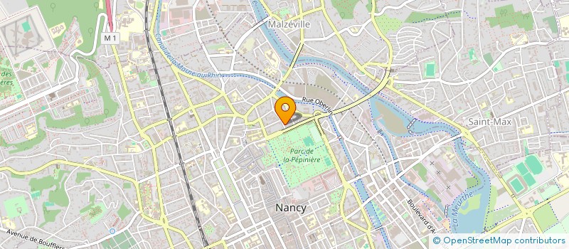 localisation de l'entreprise MADAME MICHELE RITZ  NANCY