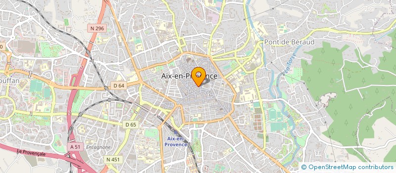 localisation de l'entreprise MADAME MICHELE ROBERT à AIX-EN-PROVENCE