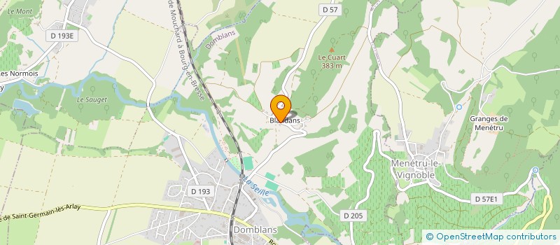 localisation de l'entreprise MADAME MICHELE ROFFET à NEVY-SUR-SEILLE