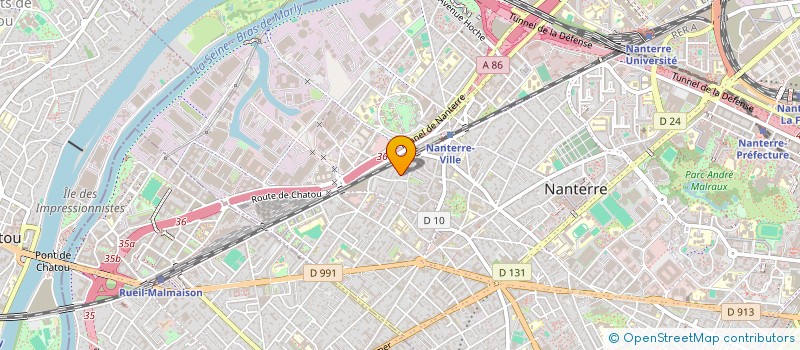 localisation de l'entreprise MADAME MICHELE ROHAUT  NANTERRE