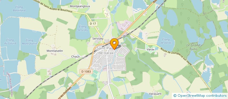 localisation de l'entreprise MADAME MICHELE ROLLINGER  SAINT-PAUL-DE-VARAX