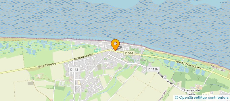 localisation de l'entreprise MADAME MICHELE ROSE  VER-SUR-MER