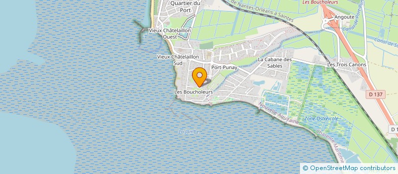 localisation de l'entreprise MADAME MICHELE-ROSELYNE FERRI à CHATELAILLON-PLAGE