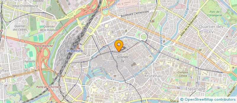 localisation de l'entreprise MADAME MICHELE ROSENZWEIG à STRASBOURG