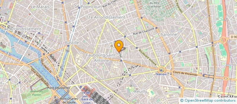 localisation de l'entreprise MADAME MICHELE ROULAND  PARIS