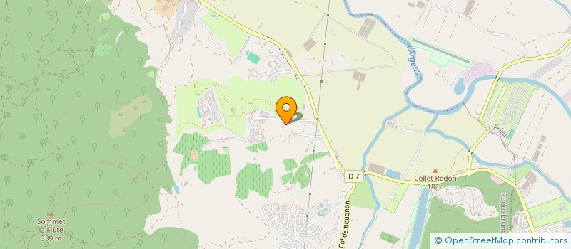 localisation de l'entreprise MADAME MICHELE ROUSSELLE  ROQUEBRUNE-SUR-ARGENS