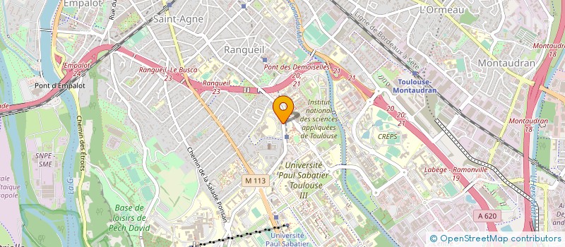localisation de l'entreprise MADAME MICHELE ROUX à TOULOUSE