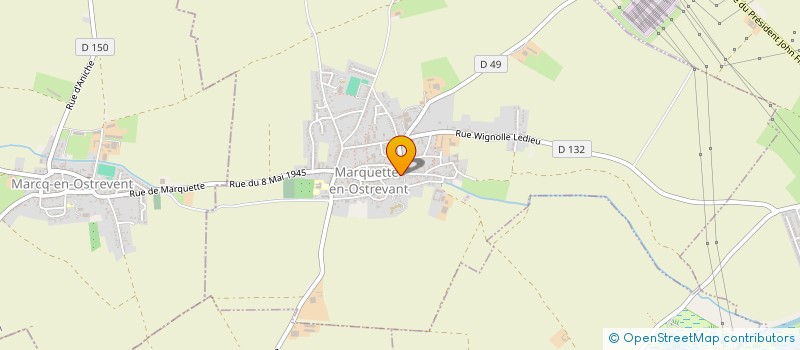 localisation de l'entreprise MADAME MICHELE SABBEN à BOUCHAIN