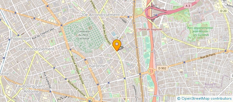 localisation de l'entreprise MADAME MICHELE SALAMERO  PARIS