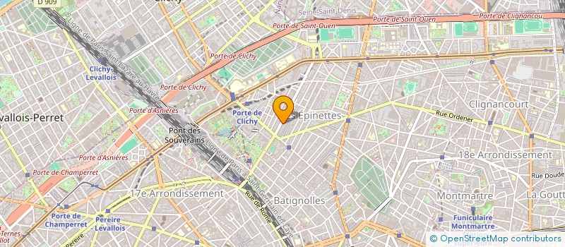 localisation de l'entreprise MADAME MICHELE SARTORI  PARIS