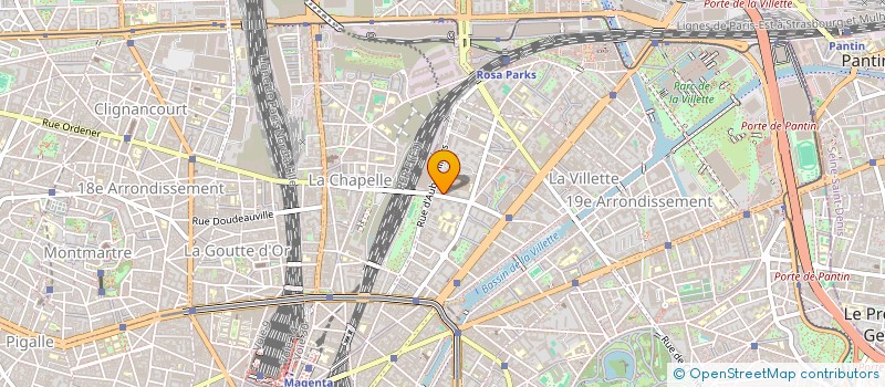 localisation de l'entreprise MADAME MICHELE SCATTOLINI  PARIS