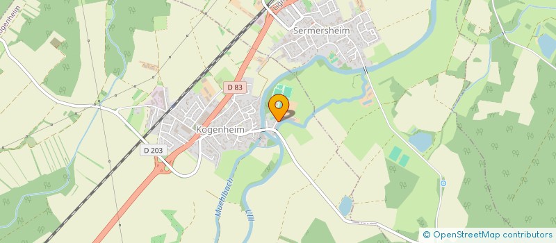 localisation de l'entreprise MADAME MICHELE SCHLAEDER  KOGENHEIM