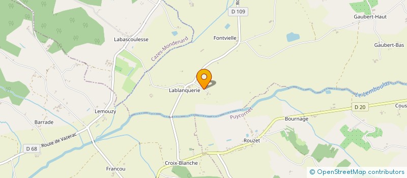 localisation de l'entreprise MADAME MICHELE SEGUELA à VAZERAC