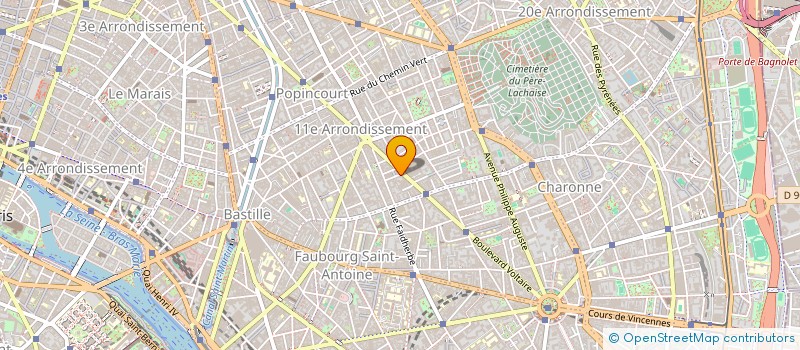 localisation de l'entreprise MADAME MICHELE SELLAM à PARIS