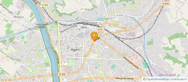localisation de l'entreprise MADAME MICHELE SELSIS à AGEN