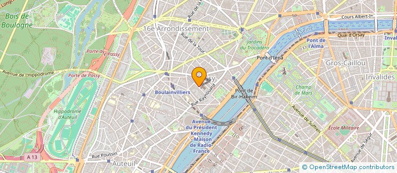 localisation de l'entreprise MADAME MICHELE SIARI  PARIS