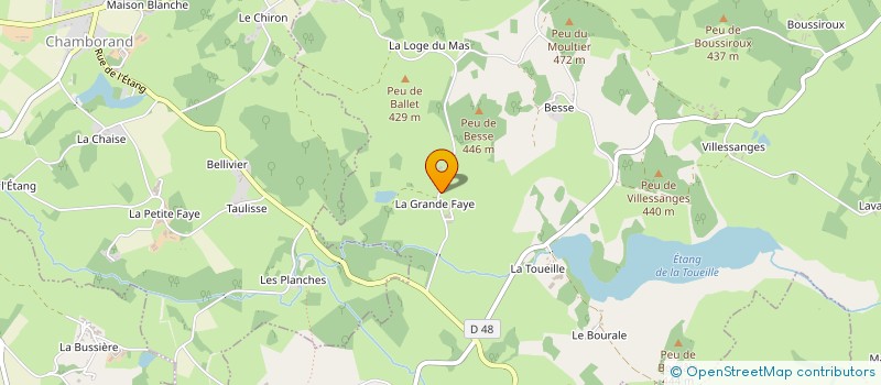 localisation de l'entreprise MADAME MICHELE SORNIN  LE GRAND-BOURG