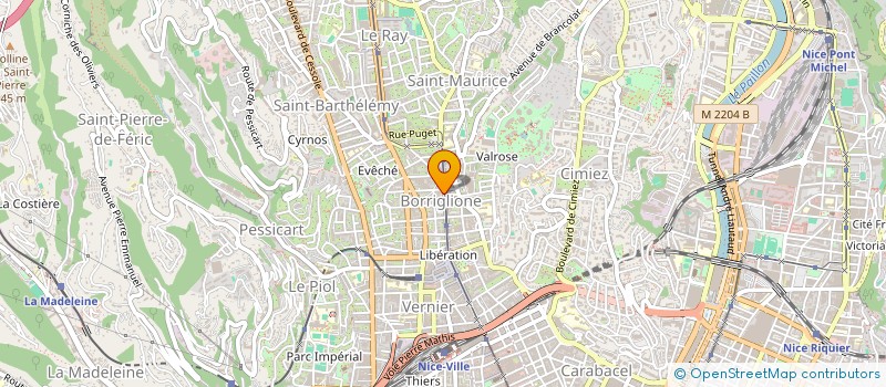 localisation de l'entreprise MADAME MICHELE SPAGNOL à NICE