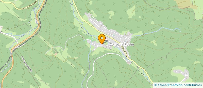 localisation de l'entreprise MADAME MICHELE SVEC  COLROY-LA-ROCHE