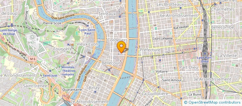 localisation de l'entreprise MADAME MICHELE TABEY  LYON