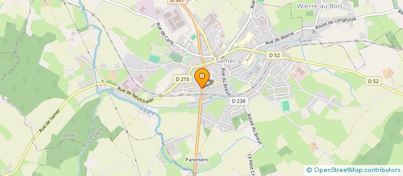 localisation de l'entreprise MADAME MICHELE TANGUY  DESVRES