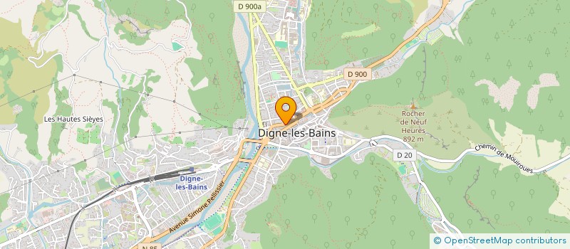 localisation de l'entreprise MADAME MICHELE TAXIS à DIGNE-LES-BAINS