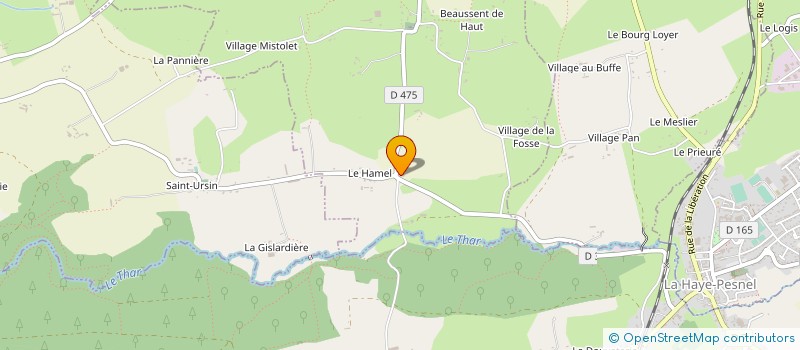 localisation de l'entreprise MADAME MICHELE TETREL  FOLLIGNY