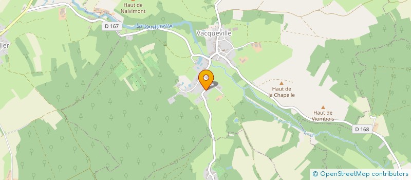 localisation de l'entreprise MADAME MICHELE THIRIET  VACQUEVILLE