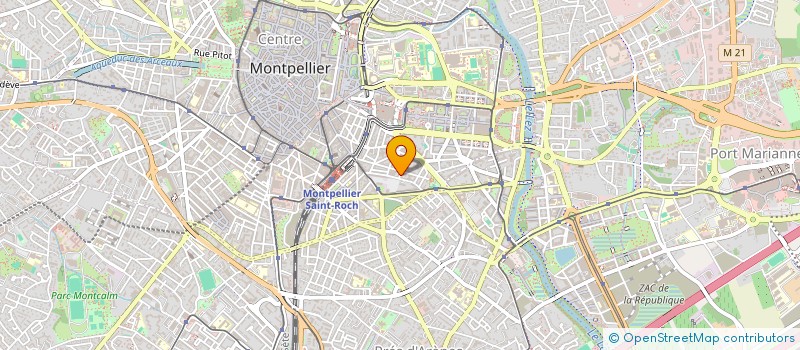 localisation de l'entreprise MADAME MICHELE TISSEYRE à MONTPELLIER