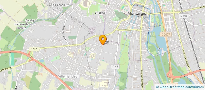 localisation de l'entreprise MADAME MICHELE TOUZEAU à VILLEMANDEUR