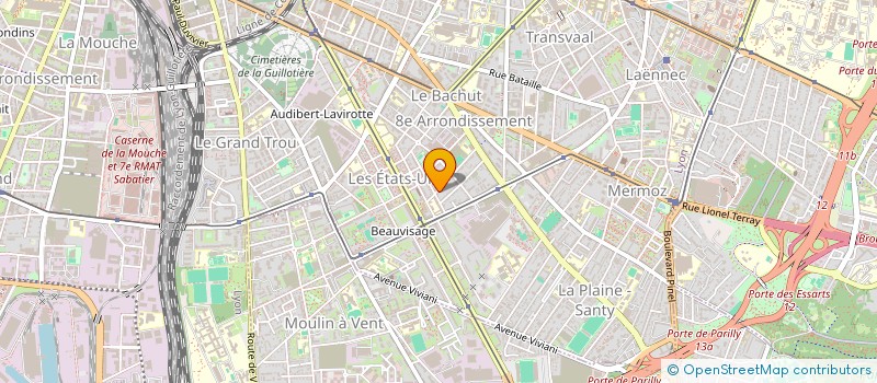 localisation de l'entreprise MADAME MICHELE TREMBLET  LYON