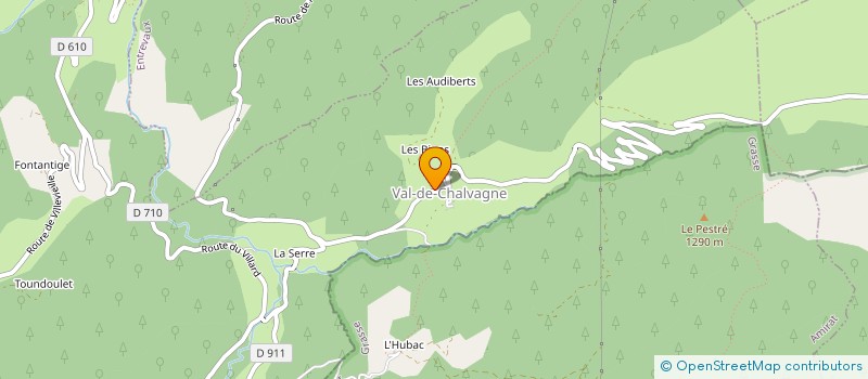 localisation de l'entreprise MADAME MICHELE TROMMETTER  VAL-DE-CHALVAGNE