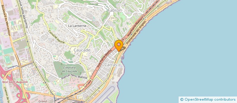 localisation de l'entreprise MADAME MICHELE TROMPESSAUCE à NICE