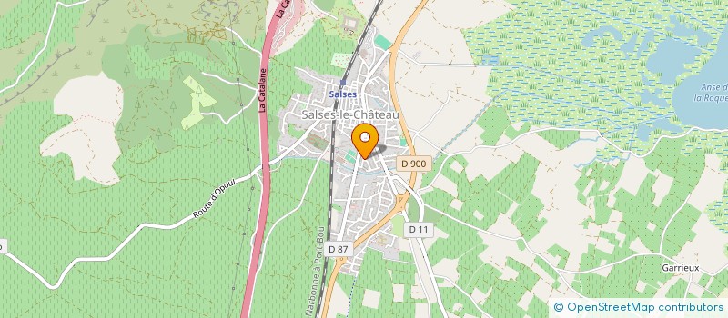 localisation de l'entreprise MADAME MICHELE USTACHE  SALSES-LE-CHATEAU