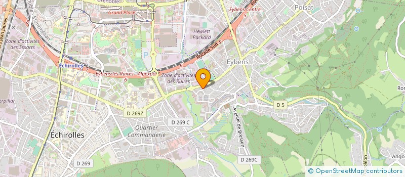 localisation de l'entreprise MADAME MICHELE VACHER à EYBENS