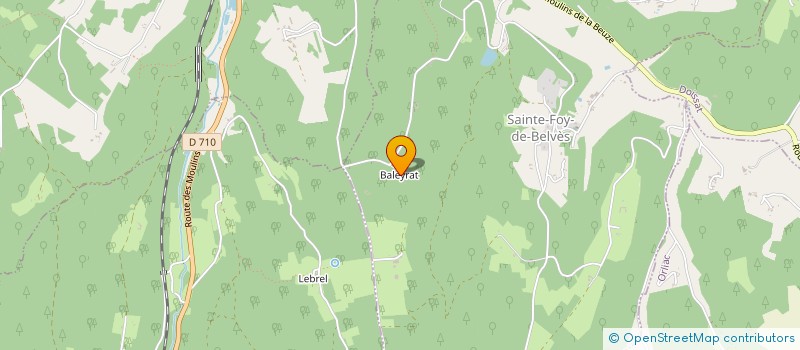 localisation de l'entreprise MADAME MICHELE VAIENTE  SAINTE-FOY-DE-BELVES