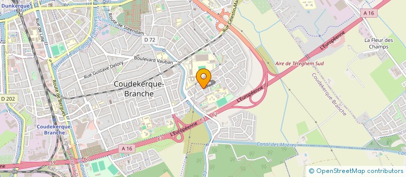 localisation de l'entreprise MADAME MICHELE VANDENBERGHE à COUDEKERQUE-BRANCHE