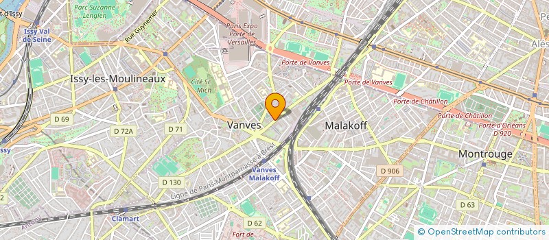 localisation de l'entreprise MADAME MICHELE VARIARA  VANVES