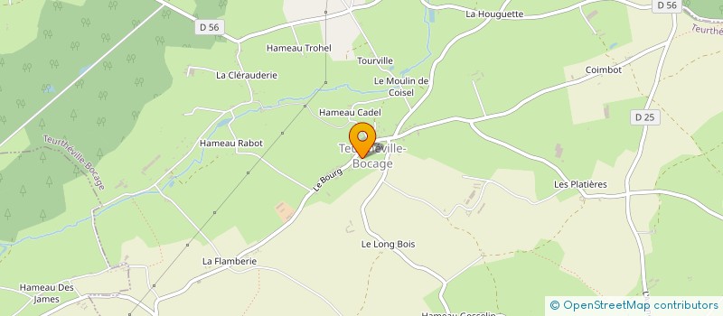 localisation de l'entreprise MADAME MICHELE VAUTIER à TEURTHEVILLE-BOCAGE