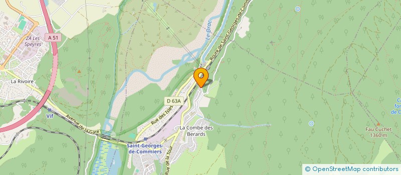 localisation de l'entreprise MADAME MICHELE VENDRA  SAINT-GEORGES-DE-COMMIERS