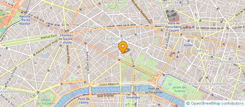 localisation de l'entreprise MADAME MICHELE VERUNI  PARIS