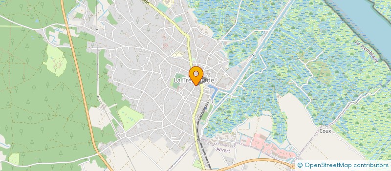 localisation de l'entreprise MADAME MICHELE VINENT  LA TREMBLADE