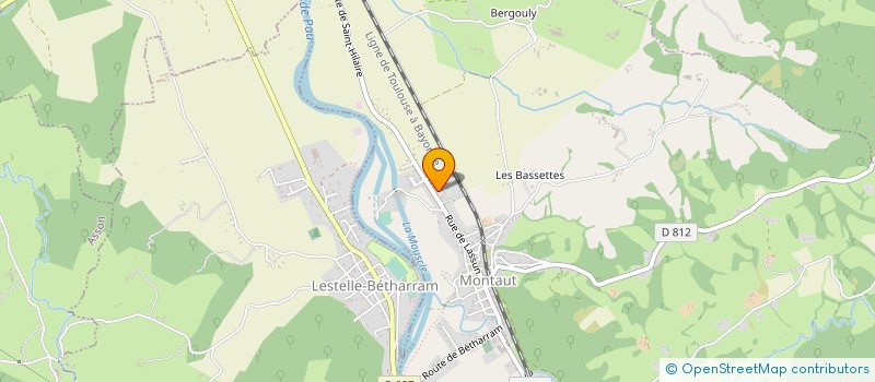 localisation de l'entreprise MADAME MICHELE VOGEL à MONTAUT