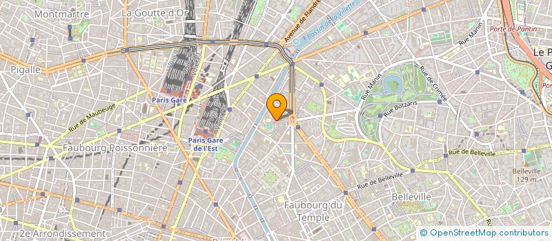 localisation de l'entreprise MADAME MICHELE WARNET  PARIS