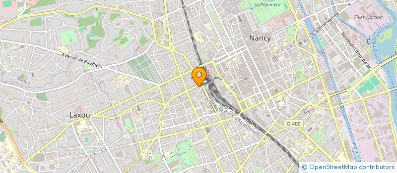 localisation de l'entreprise MADAME MICHELE WAUTHIER  NANCY