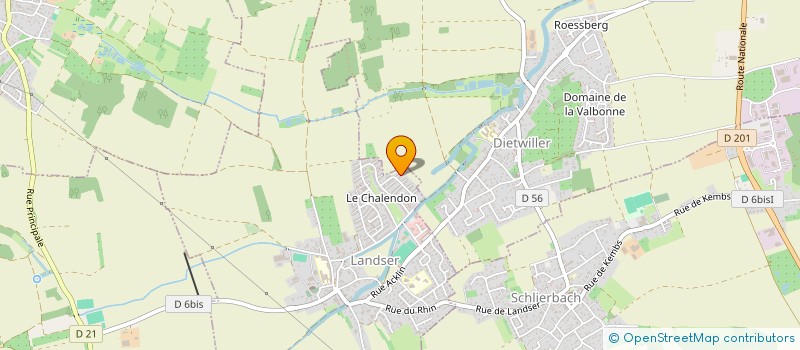 localisation de l'entreprise MADAME MICHELE ZWILLER  LANDSER