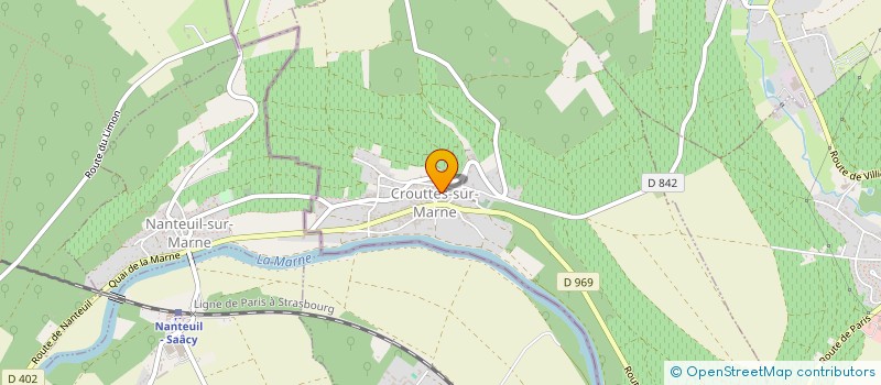 localisation de l'entreprise MADAME MICHELEVITICULTEUR DERMINE à CROUTTES-SUR-MARNE
