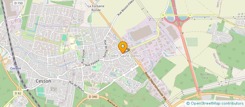 localisation de l'entreprise MADAME MICHELINA MANICONE à VERT-SAINT-DENIS