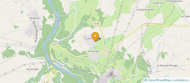 localisation de l'entreprise MADAME MICHELINE ANGE à GARGILESSE-DAMPIERRE