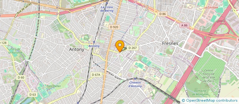 localisation de l'entreprise MADAME MICHELINE ASTIER à ANTONY